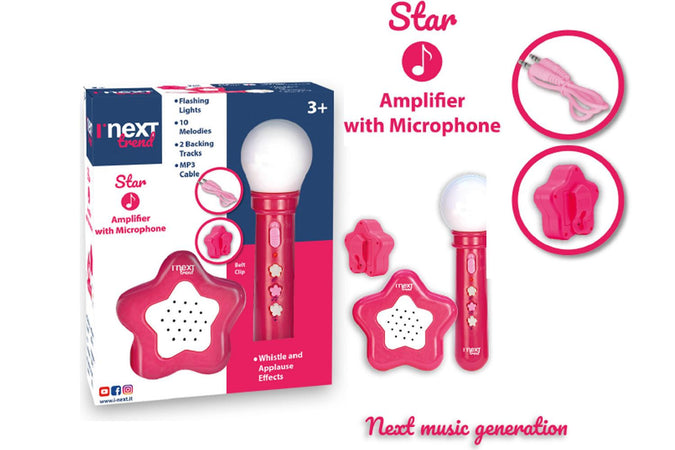 Microfono con Amplificatore Star I'Next