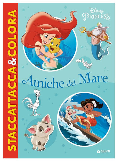 STACCATTACCA&COLORA DISNEY PRINCESS Giunti Editore S.P.A. (Libretti Per Bambini)