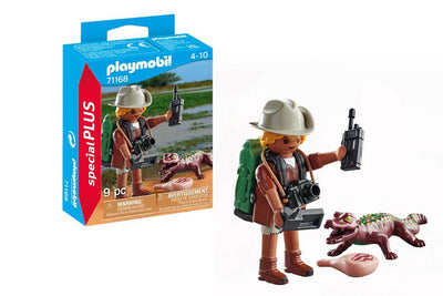 Special Plus Ricercatore con Alligatore Playmobil