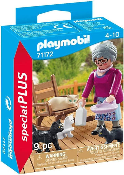 Special Plus Nonna con Gatti Playmobil
