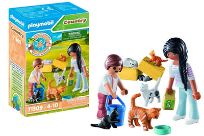 Farm Famiglia Gatti Playmobil