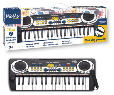 Tastiera elettronica 37 tasti passo midi con microfono MAX Pretty Mate Industries Company Limited (I-Next)