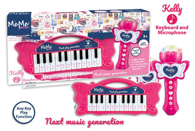 Tastiera 22 tasti con microfono karaoke KELLY Pretty Mate Industries Company Limited (I-Next)