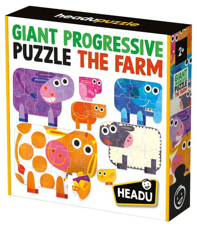 Giant Progressive Puzzle The Farm Headu