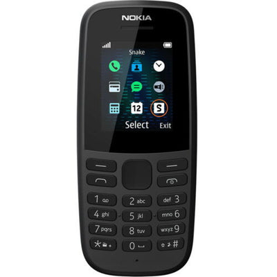 Nokia 105 (2019) 4,5 cm (1.77) 39,1 g Nero Telefono cellulare basico - (NOK DS 105 ITA BLK)