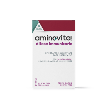 Aminovita Plus Difese Immunitarie 20 stick pack da 2,5 g