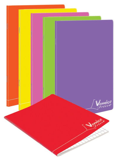 Maxi Quaderno A4 CIAC Vernice Fresca 80 gr. 20+1 ff copertina pesante 230 gr. 9 colori pantone Rigatura BI