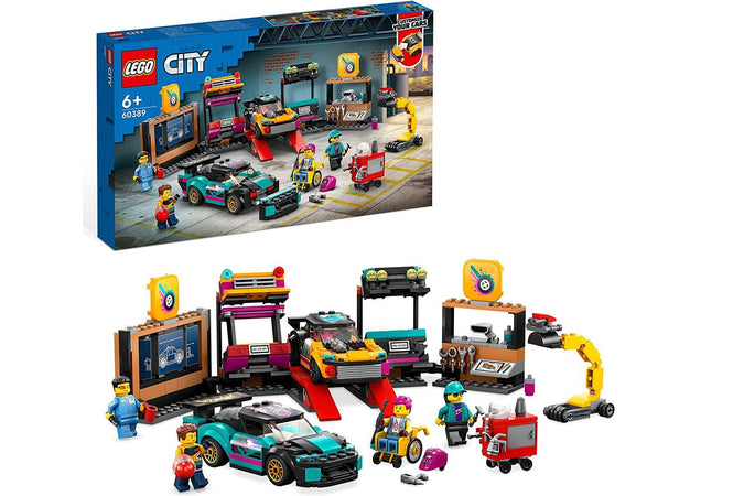 City Garage Auto Personalizzato Lego