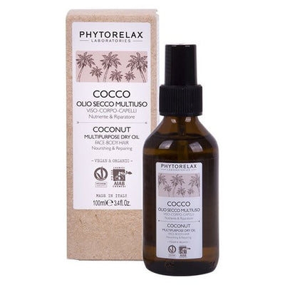 Trattamento viso Harbor Phytorelax cocco olio secco multiuso viso corp