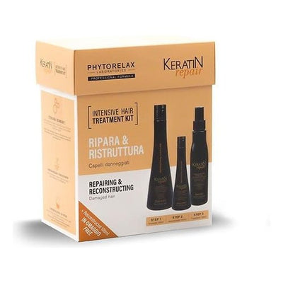 Deodorante spray uomo Phytorelax Keratin Repair Beauty Box 250 Ml + 15