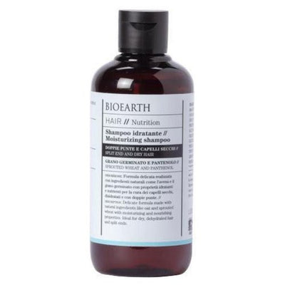 Shampoo capelli Bioearth Idratante doppie punte e capelli secchi 250 m