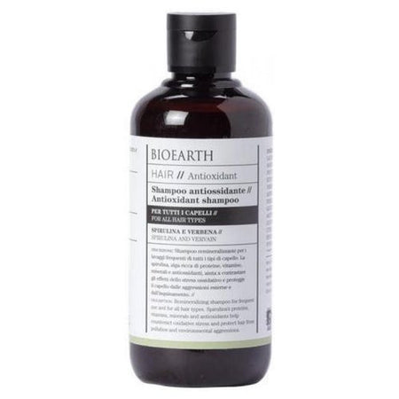 Shampoo capelli Bioearth Antiossidante con spirulina e verbena 250 ml