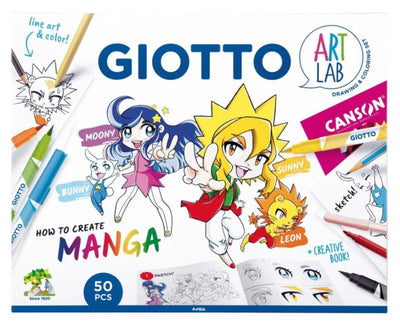 Giotto Art Lab How To Create Manga - NOVITA' Fila