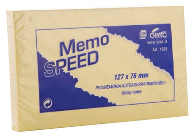 Memo SPEED mm. 76x127 Ciac Srl (Cartoshop)