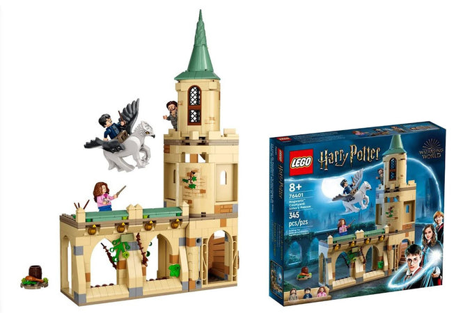 Harry Potter Cortile di Hogwarts Lego