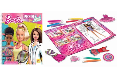 Barbie Sketchbook look