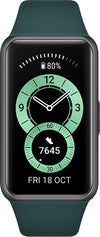 Huawei Band 6 AMOLED Braccialetto per rilevamento di attivitÃ  3,73 cm (1.47) Verde - (HUA BAND 6 GRN 55026634)