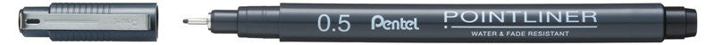 POINTLINER PENTEL NERO 0,5mm