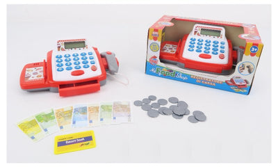 B/O cash register with try me - light & sound & calculating function Distributori Giocattoli (Importazione)