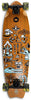 Cruiser Skateboard GHETTOBLASTER CRUISER GEROGLIFIC  FISH TAIL TEAK  33" 9.5" Sport e tempo libero/Sport/Mobilità urbana/Skateboard/Skateboard 3A Moda Mare Sport - Bellaria Igea Marina, Commerciovirtuoso.it
