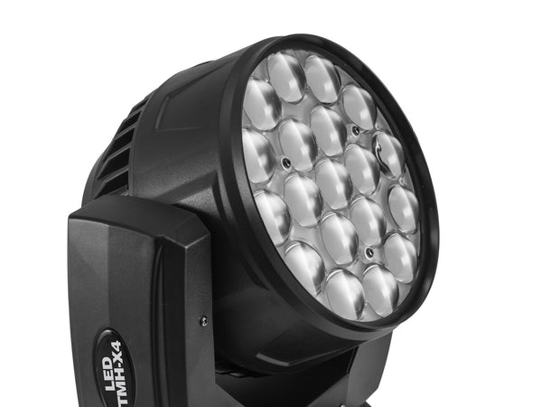 2x washlight con 19 intensi LED da 15 W (4in1) e zoom motorizzato incl. + Valigetta PRO Illuminazione/Lampadine/Fari da palco Zencoccostore - Formia, Commerciovirtuoso.it