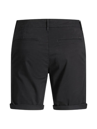Pantaloni short Jack & Jones Chino black