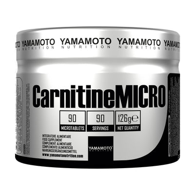 YAMAMOTO CarnitineMICRO 90 compresse Salute e cura della persona/Alimentazione e nutrizione/Integratori per lo sport/Aminoacidi/Acetil-L-carnitina Tock Black - Solofra, Commerciovirtuoso.it