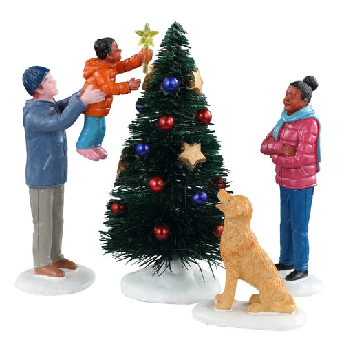 Statuetta decorativa natalizia Decorare l'albero di Natale col tocco finale per villaggio e presepe in poliresina Casa e cucina/Decorazioni per interni/Addobbi e decorazioni per ricorrenze/Decorazioni natalizie/Oggettistica MagiediNatale.it - Altamura, Commerciovirtuoso.it