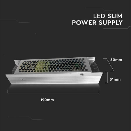 Alimentatore SLIM Power Supply - 120W 24V 5A IP20 Fai da te/Materiale elettrico/Trasformatori Zencoccostore - Formia, Commerciovirtuoso.it