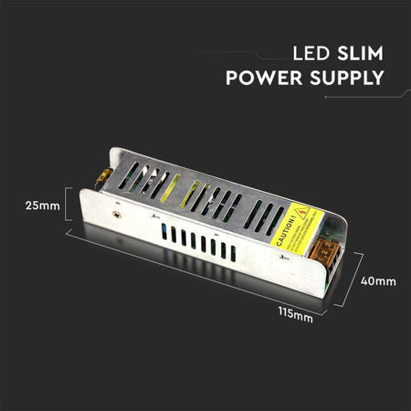 Alimentatore SLIM Power Supply - 25W 12V 2,1A Metal IP20 Fai da te/Materiale elettrico/Trasformatori Zencoccostore - Formia, Commerciovirtuoso.it