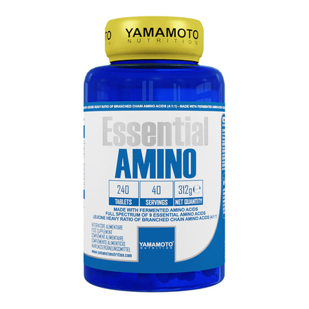 Yamamoto Essential Amino 240 Compresse Integratore Alimentare Di Aminoacidi Salute e cura della persona/Alimentazione e nutrizione/Integratori per lo sport/Aminoacidi/Amminoacidi ramificati (BCAA) Tock Black - Solofra, Commerciovirtuoso.it