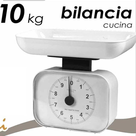 BILANCIA DA CUCINA MECCANICA ANALOGICA RETTANGOLARE 10 KG COLORI ASSORTITI  Trade Shop italia - Napoli, Commerciovirtuoso.it