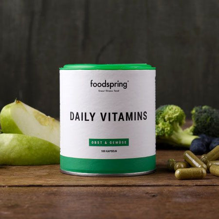 foodspring Daily Vitamins, 100 Capsule