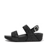 Fitflop Lulu Back-Strap Sandals, Sandali Donna, Glitter Nero Moda/Donna/Scarpe/Sandali e ciabatte/Sandali moda 3A Moda Mare Sport - Bellaria Igea Marina, Commerciovirtuoso.it