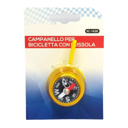 Campanello Per Bicicletta Bici Con Bussola Per Manubrio Vari Colori Xc-1630 Sport e Tempo Libero > Ciclismo > Ricambi per Bici > Sport Trade Shop italia - Napoli, Commerciovirtuoso.it