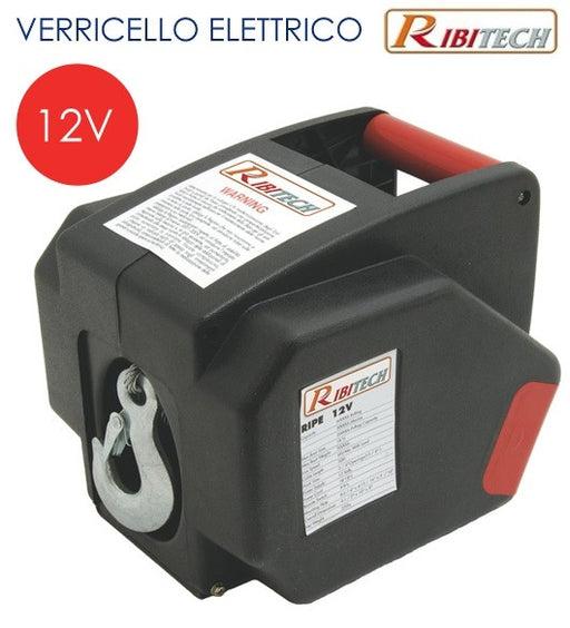 Verricello Argano Elettrico 12 Volt Paranco Ribimex Ribitech Con  Telecomando - commercioVirtuoso.it