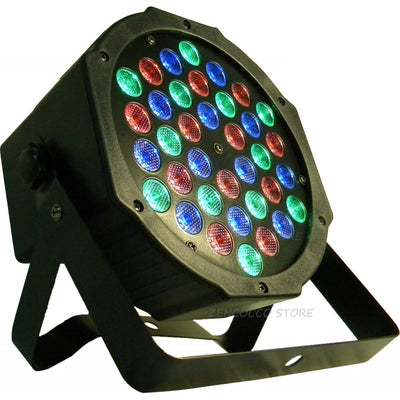 PAR 36 LED X 1W Faro RGB DMX Strobo FLASH Wash Programmabile