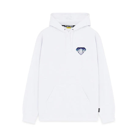 Felpa Iuter Metal Logo hoodie white