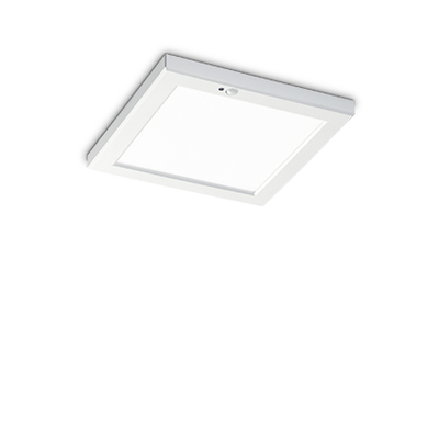 Lampada Da Soffitto Aura Pl Square 3000K Bianco Sensor Ideal-Lux Ideal Lux