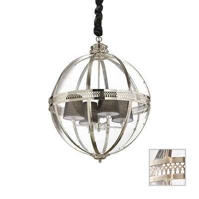 Lampada A Sospensione World Sp4 Brunito Ideal-Lux Ideal Lux