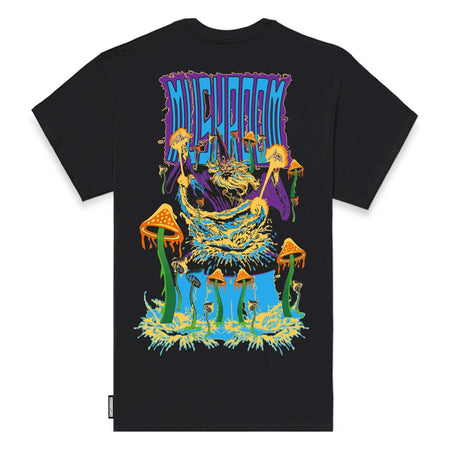 Maglietta T-shirt Mushroom Magician black