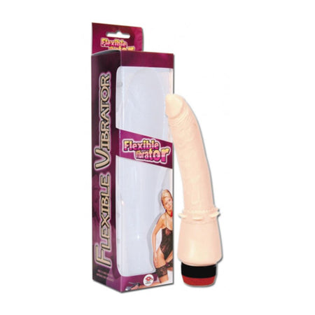 Flexible Fallo Realistico Vibrante Vibratore Realistico Con Velocità Regolabile Impermeabile 8" Flesh Color Salute e cura della persona/Erotismo e contraccezione/Sex toys/Vibratori/Vibratori realistici Kondorama - Martinsicuro, Commerciovirtuoso.it