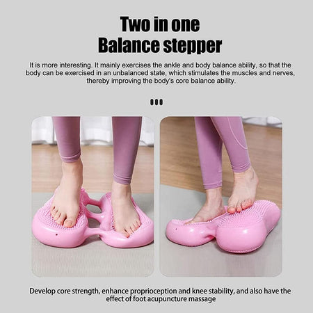 Balance Cuscino Propriocettivo Per Equilibrio Fitness Yoga Pilates Mini  Stepper - commercioVirtuoso.it