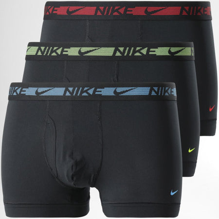 Boxer Nike Trunk 3pk black green red blue