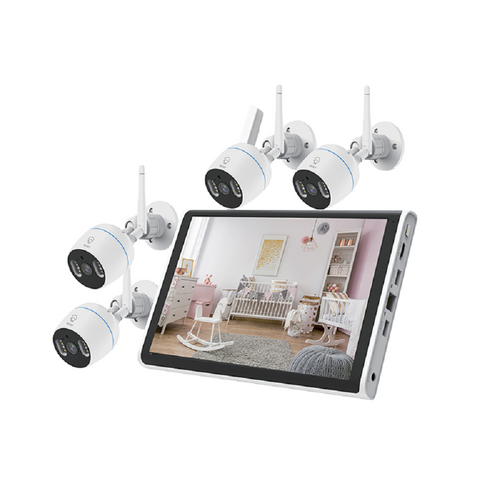 Kit Di 4 Telecamere Sorveglianza Wifi Ip66 Con Schermo Nvr 10.1 Tv-6125he 8+4 Casa, arredamento e bricolage > Sicurezza e Antifurti > Sistemi di Videosorveglianza Trade Shop italia - Napoli, Commerciovirtuoso.it