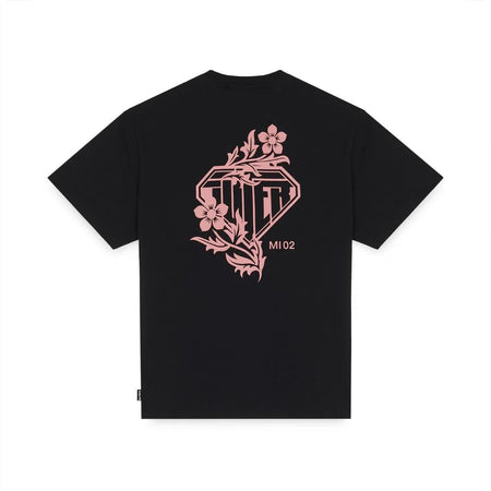 Maglietta T-shirt Iuter black pink