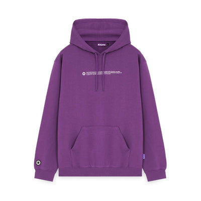 Felpa Octopus Outline Logo hoodie purple
