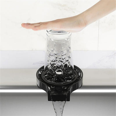 Lavabicchieri Automatico A Pressione Lava Bicchieri Fissaggio Su Lavello Cucina
