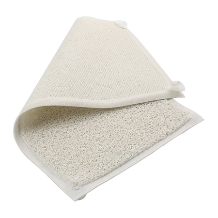 tappeto doccia antiscivolo antimuffa morbido tappetino in gomma bianco  40x70cm