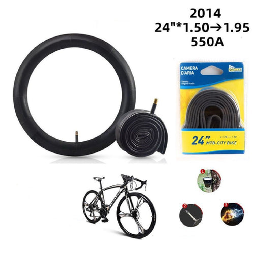 Camera D'aria Ruote Bici Mtb 24 X 1.50 - 1.95 550a Valvola Regina Italia 2014 Sport e Tempo Libero > Ciclismo > Ricambi per Bici > Sport Trade Shop italia - Napoli, Commerciovirtuoso.it